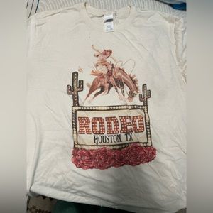 Rodeo vintage wash color T-shirt